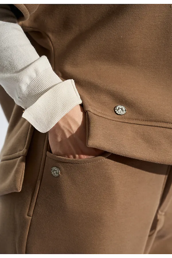 Жилет DIMMA, табачный - фото 2