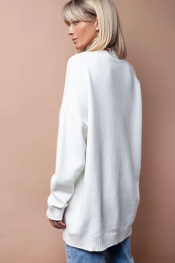 Джемпер  VILATTE, молочный - фото 2