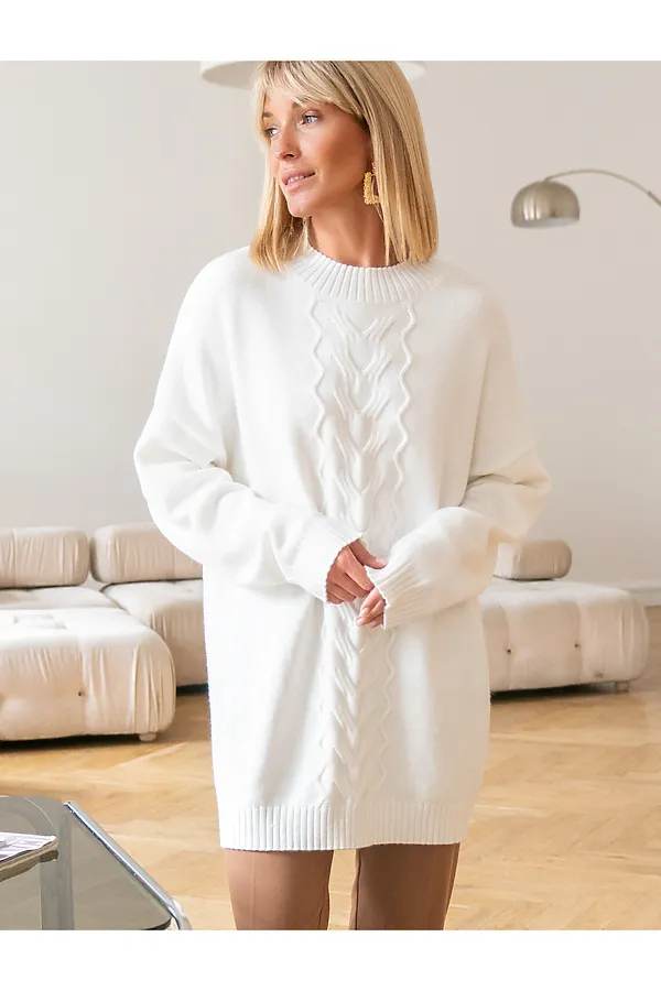 Джемпер  VILATTE, молочный - фото 2