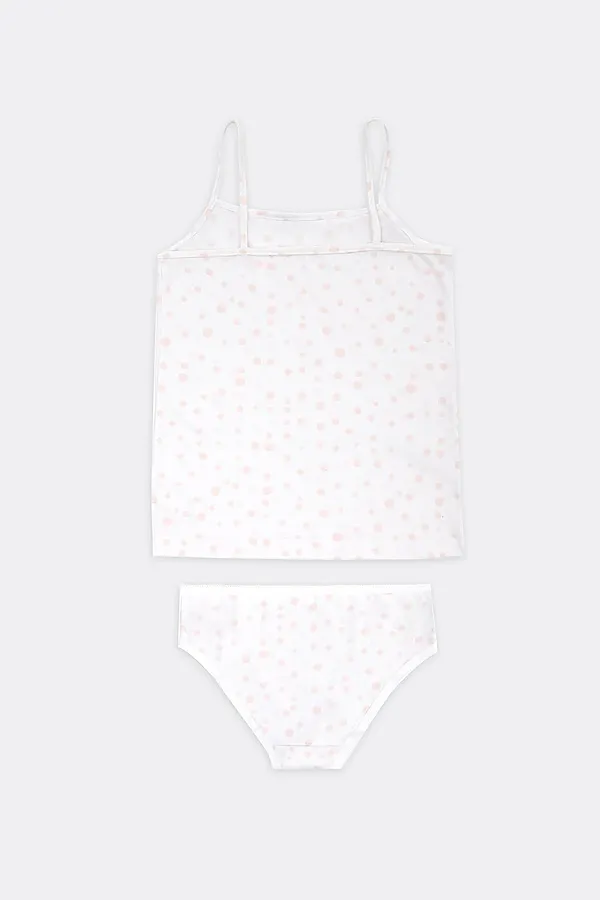 Бельевой комплект MARK FORMELLE, горошек на белом - фото 2