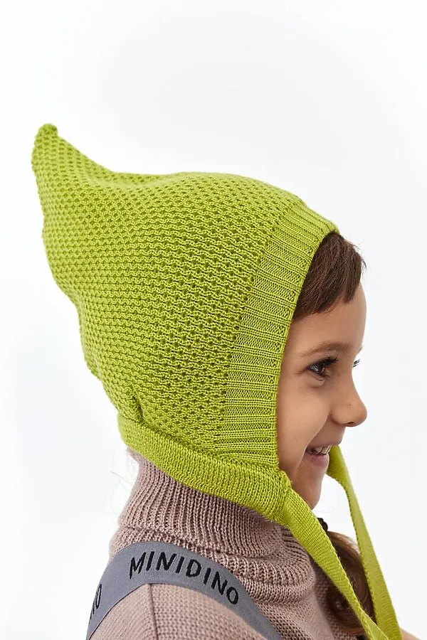 Шапка Гном фисташка MINIDINO, фисташка - фото 2