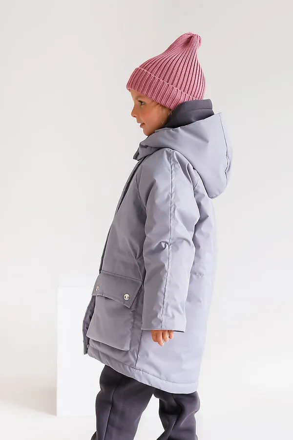 Шапка Тыковка пыльно-розовый MINIDINO, пыльно-розовый - фото 2