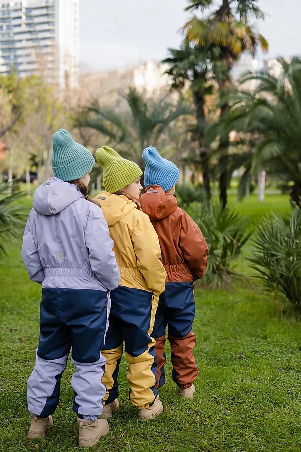 Комбинезон демисезон 2022 лаванда MINIDINO, лаванда - фото 2