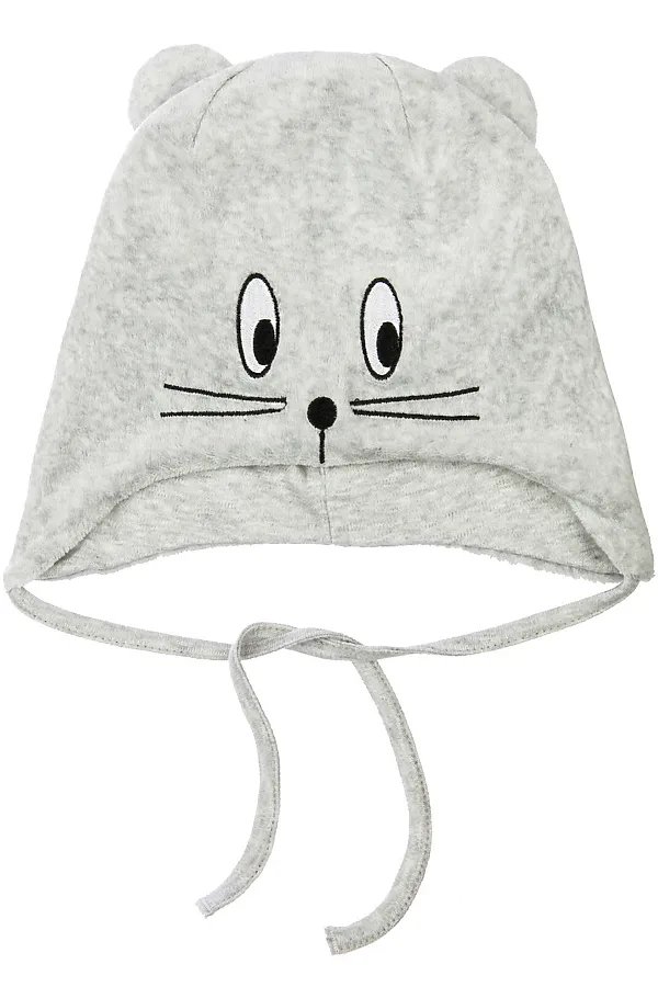 Шапка PLAYTODAY, серый меланж - фото 2