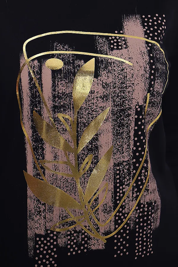 Футболка 70071 НАТАЛИ, черный - фото 2