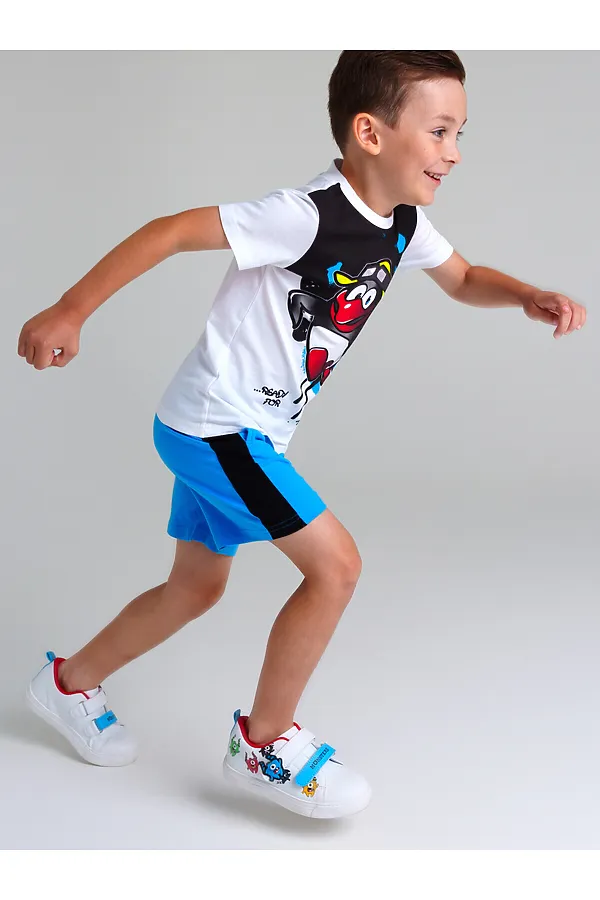 Комплект (Футболка + Шорты) PLAYTODAY, цветной - фото 2