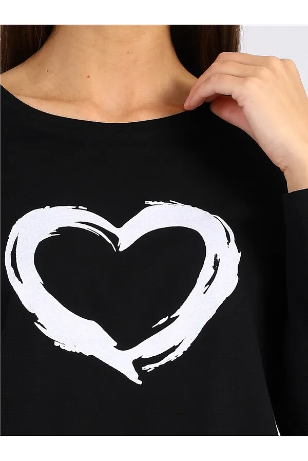 Лонгслив  АПРЕЛЬ, черный - фото 2