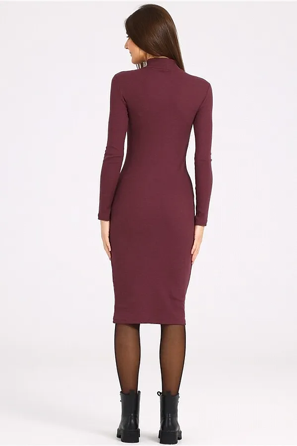 Платье АПРЕЛЬ, бордовый136 - фото 2