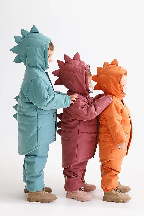 Куртка Дино зима 2.0 васаби  MINIDINO, васаби - фото 2