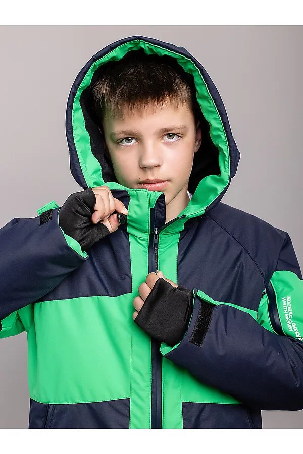 Комплект (Куртка+Полукомбинезон) BATIK, ультразеленый - фото 2