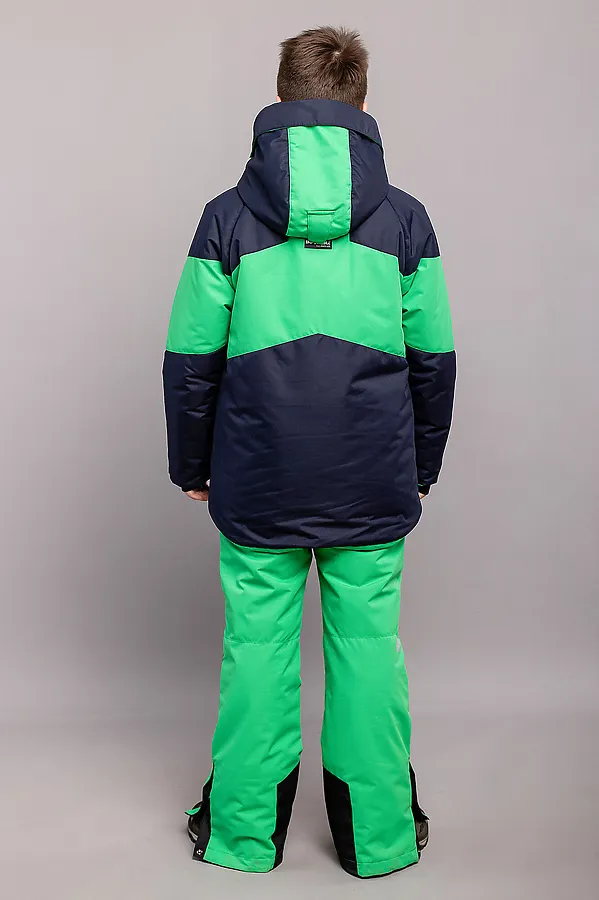 Комплект (Куртка+Полукомбинезон) BATIK, ультразеленый - фото 2