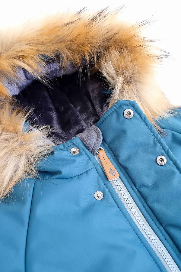 Куртка-парка Super атлантик MINIDINO, атлантик - фото 2