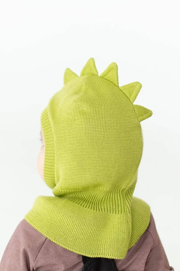 Шлем Дино фисташка на х/б  подкладке 2.0 MINIDINO, фисташка - фото 2