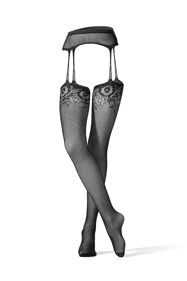 Колготки "Дорогая Венди" LE CABARET, черный - фото 2