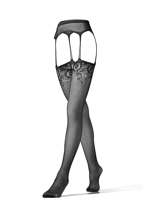 Колготки "Дорогая Венди" LE CABARET, черный - фото 2