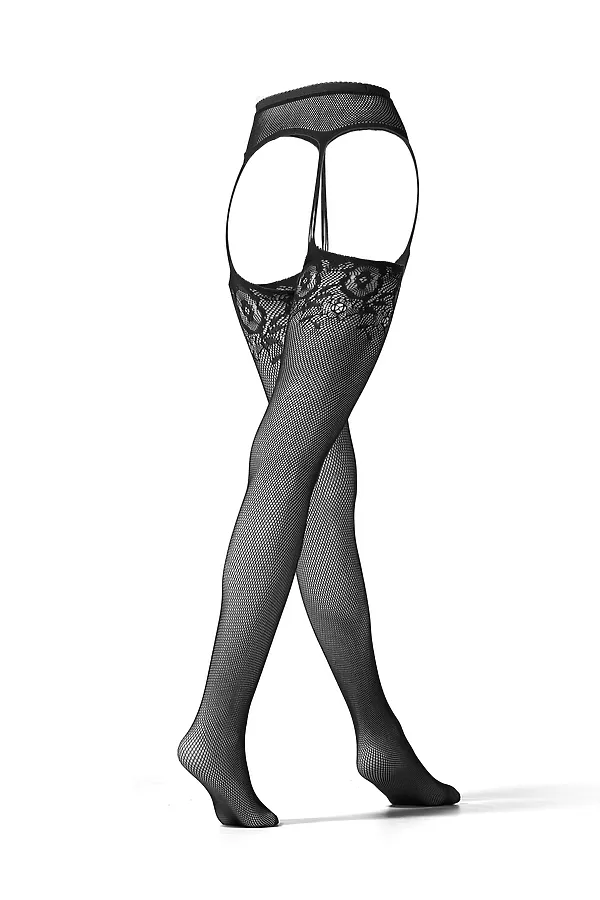 Колготки "Дорогая Венди" LE CABARET, черный - фото 2