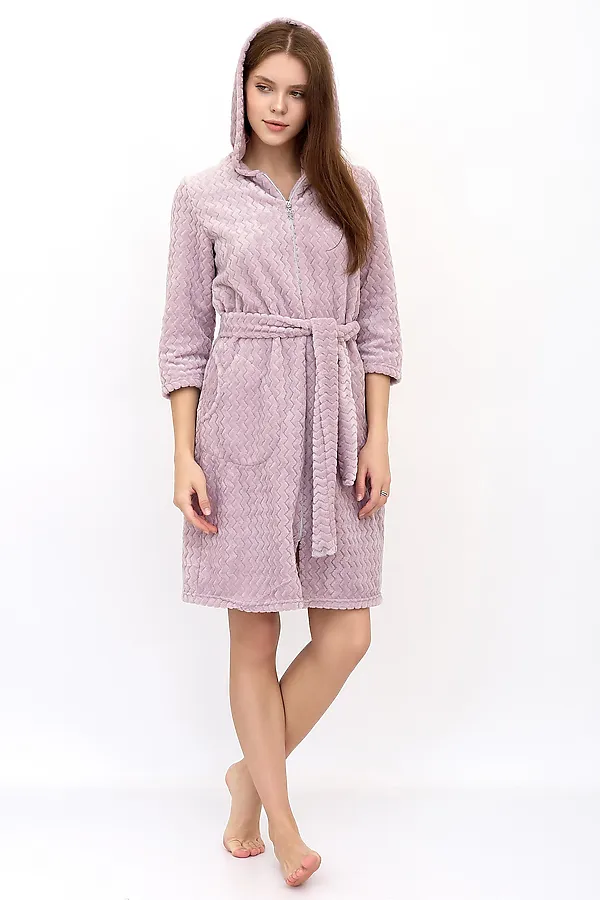 Халат женский Дарлинг Е LIKA DRESS, сиреневый - фото 2