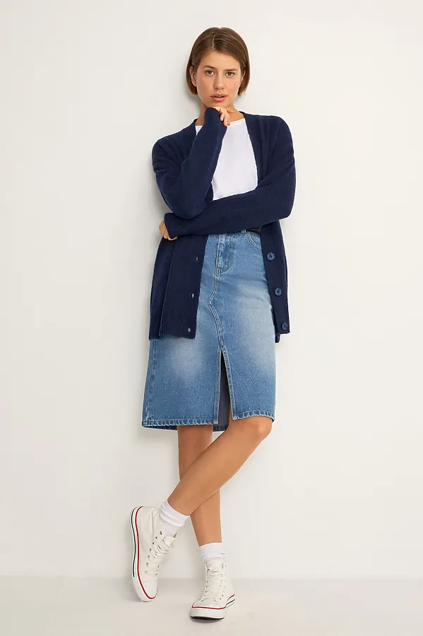 Кардиган CONCEPT CLUB, темно-голубой - фото 2