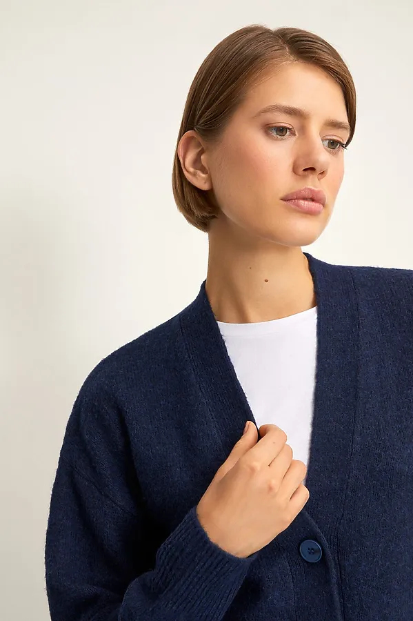 Кардиган CONCEPT CLUB, темно-голубой - фото 2