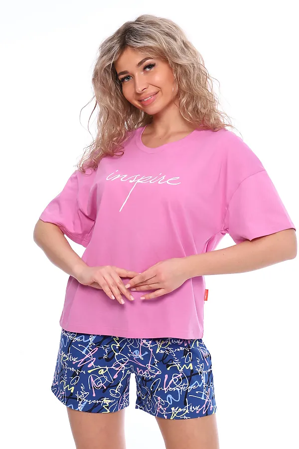Костюм с шортами Очарование 19-040 НАТАЛИ, фиалковый - фото 2