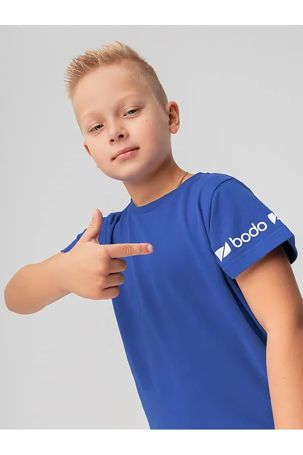Футболка  BODO, синий - фото 2