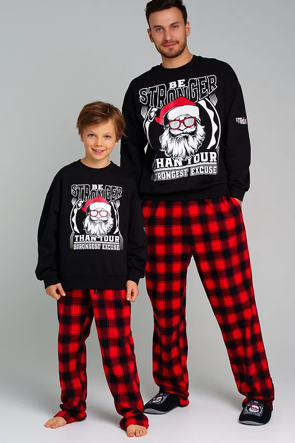 Свитшот PLAYTODAY, черный,белый,красный - фото 2