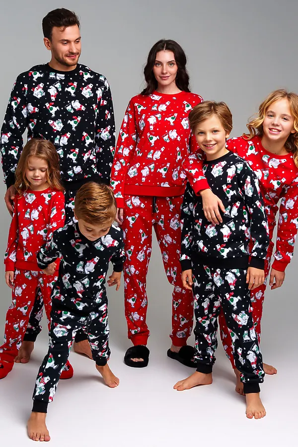 Пижама PLAYTODAY, тёмно-синий - фото 2