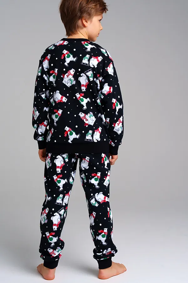 Пижама PLAYTODAY, тёмно-синий - фото 2