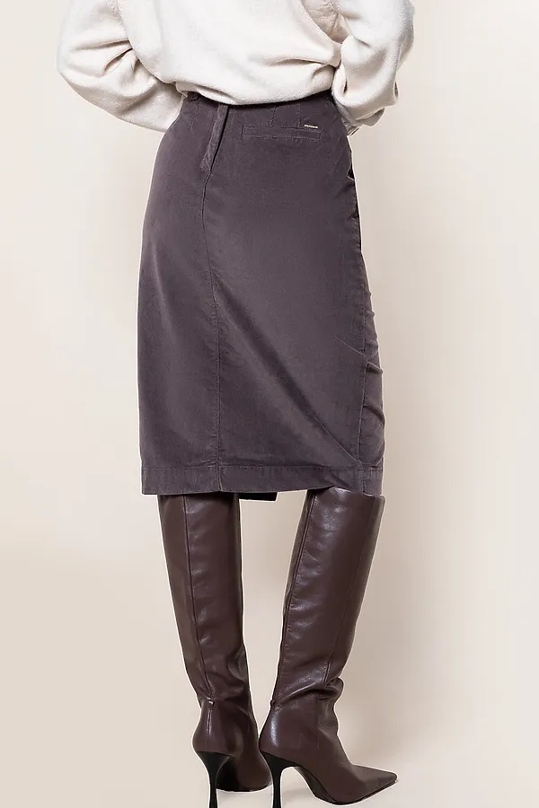 Юбка VILATTE, кофейный - фото 2