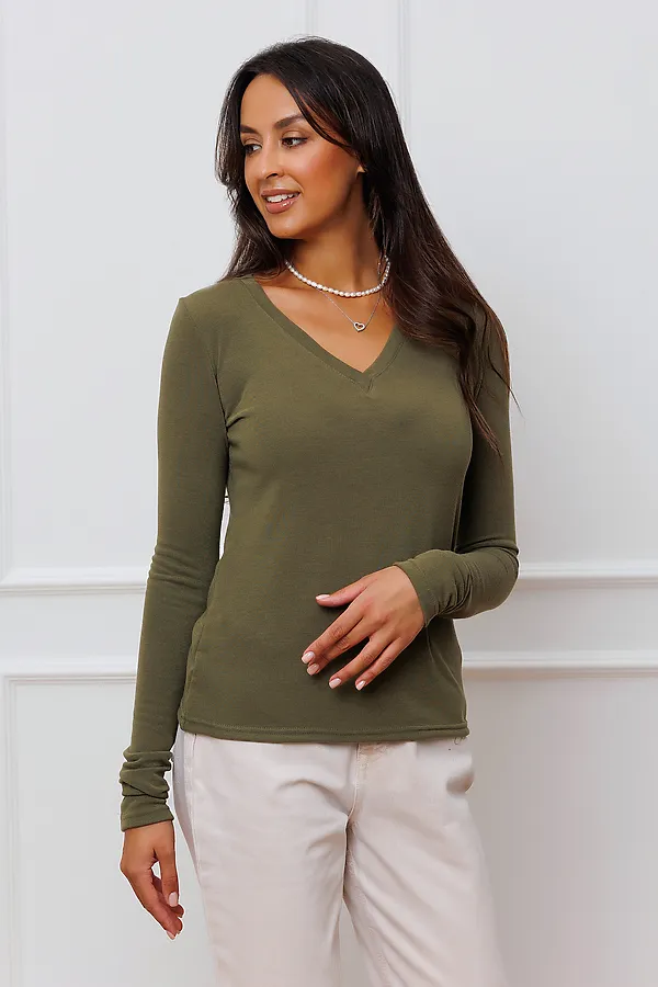 Лонгслив Raposa 358 НАТАЛИ, хаки - фото 2