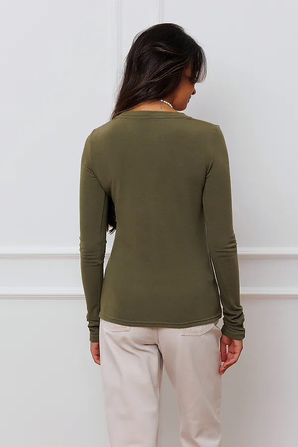 Лонгслив Raposa 358 НАТАЛИ, хаки - фото 2