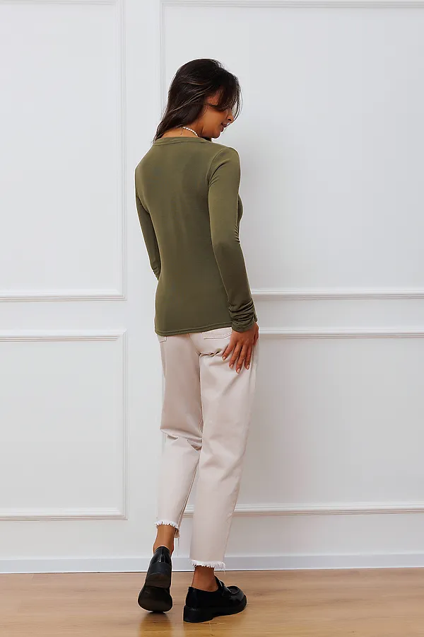 Лонгслив Raposa 358 НАТАЛИ, хаки - фото 2