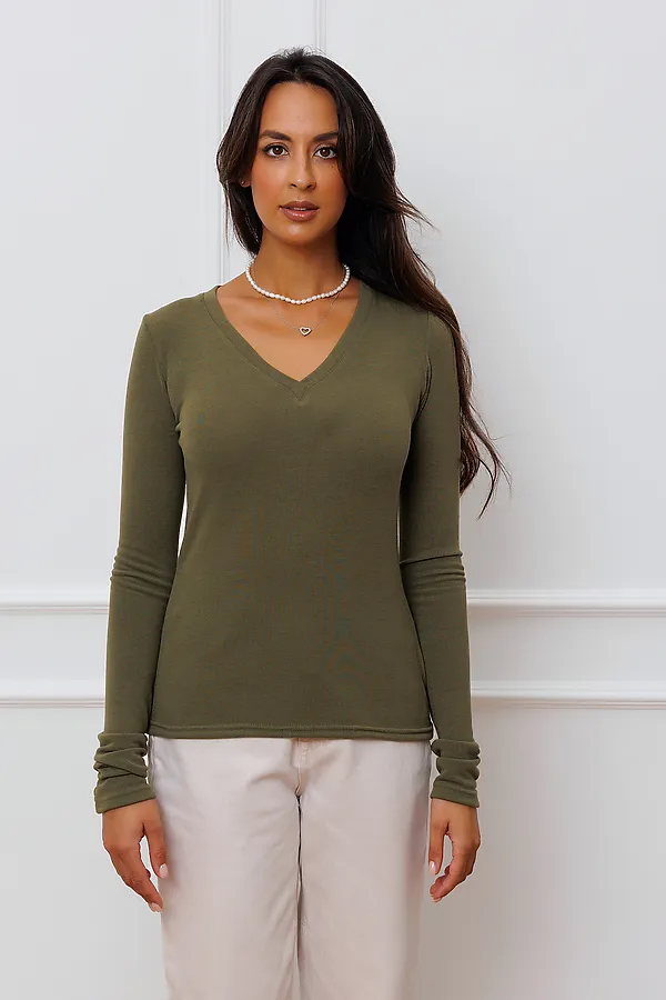 Лонгслив Raposa 358 НАТАЛИ, хаки - фото 2