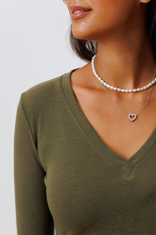 Лонгслив Raposa 358 НАТАЛИ, хаки - фото 2