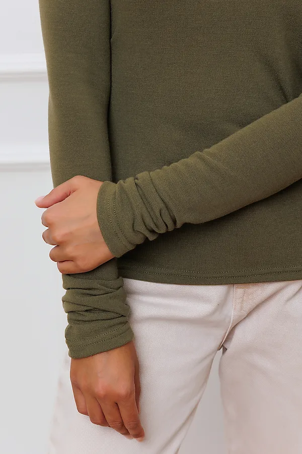 Лонгслив Raposa 358 НАТАЛИ, хаки - фото 2