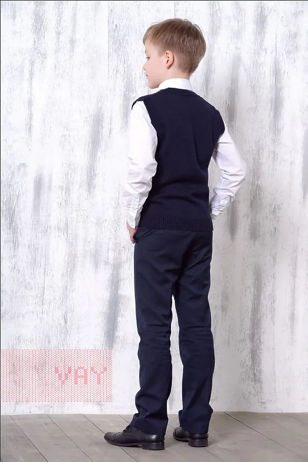 Жилет VAY, темно-синий - фото 2