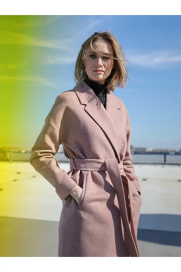 Пальто POMPA, амаретто - фото 2