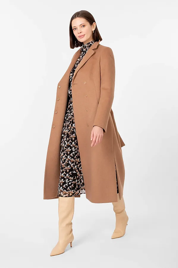 Пальто POMPA, кэмел - фото 2