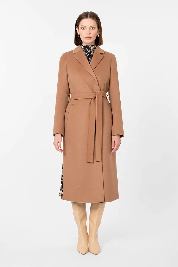 Пальто POMPA, кэмел - фото 2