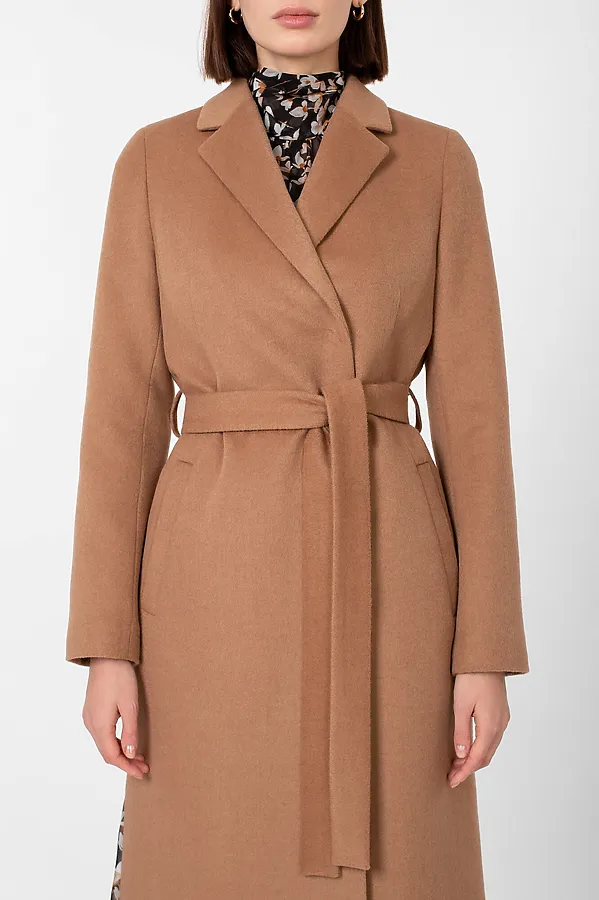 Пальто POMPA, кэмел - фото 2