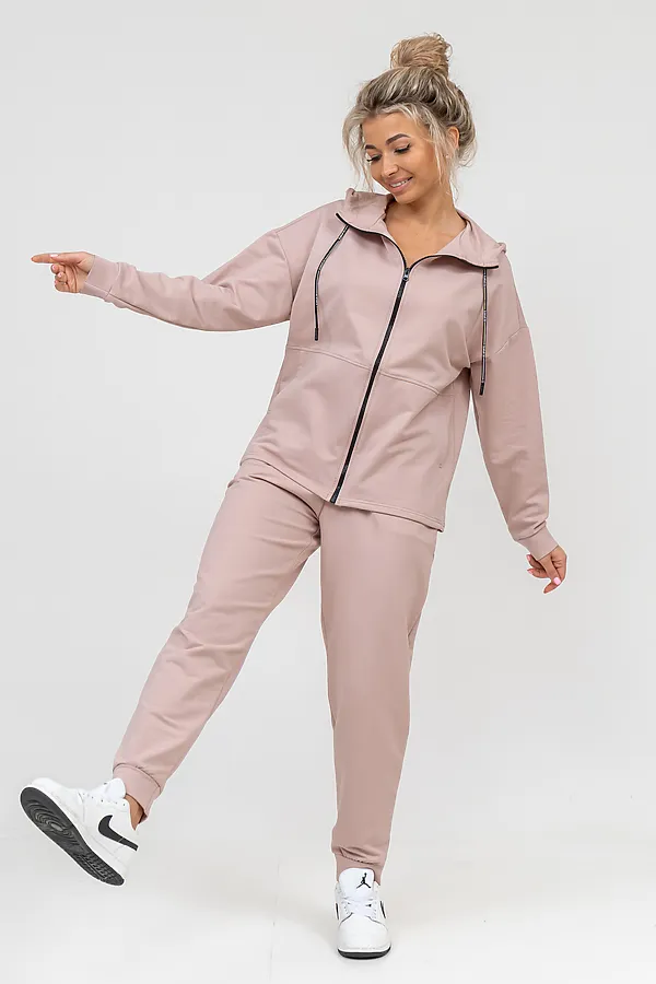 Костюм с брюками 36660 НАТАЛИ, пудровый - фото 2