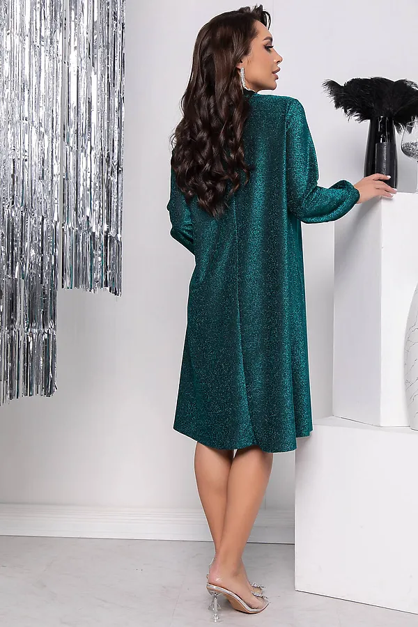 Платье "Мари" LADY TAIGA, темная бирюза - фото 2