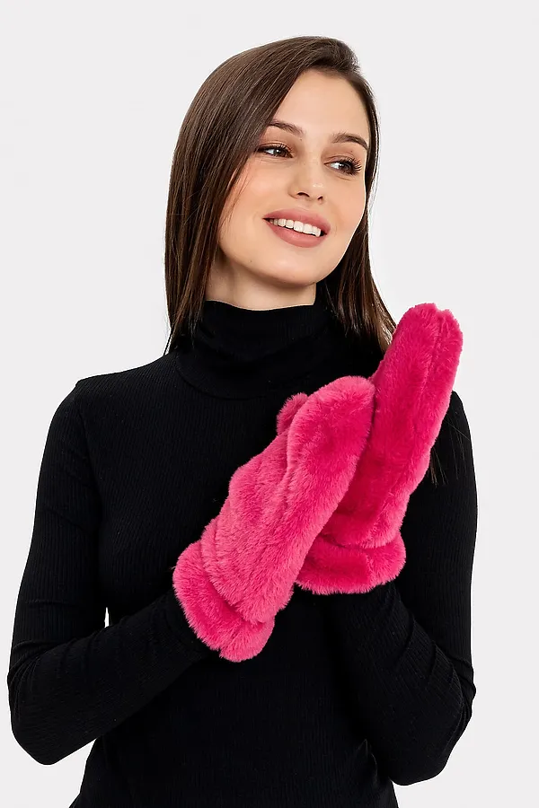  Варежки MARK FORMELLE, малиновый - фото 2