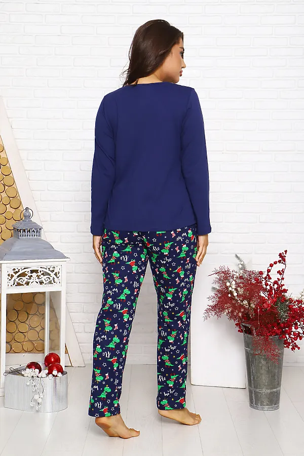 Костюм с брюками 14653 НАТАЛИ, синий - фото 2