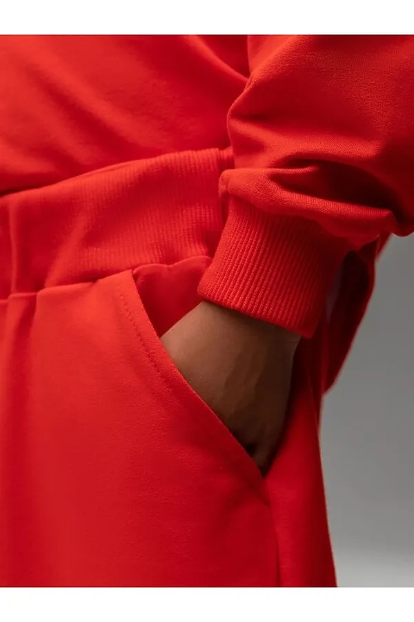 Костюм (Толстовка+Брюки) BODO, красный - фото 2