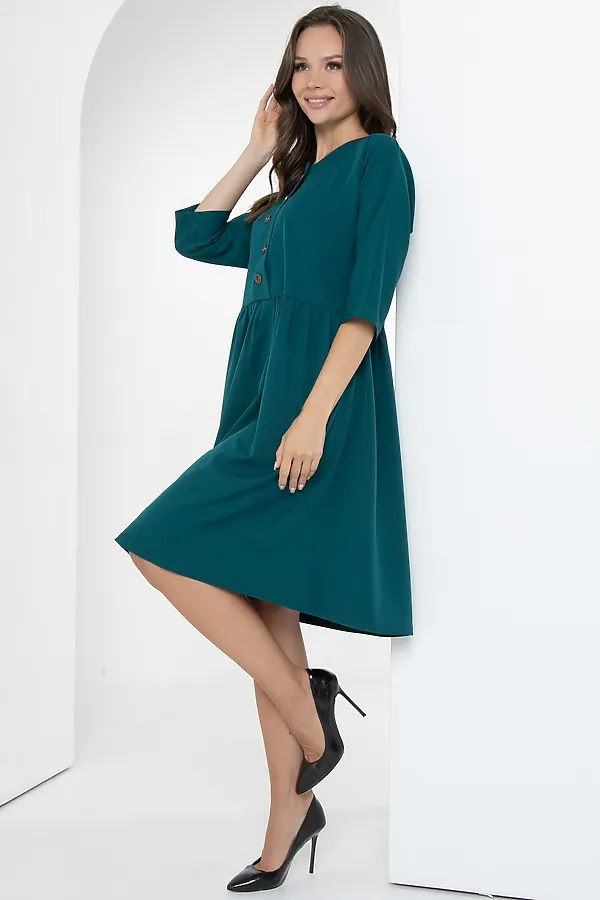 Платье DIOLCHE, изумруд - фото 2