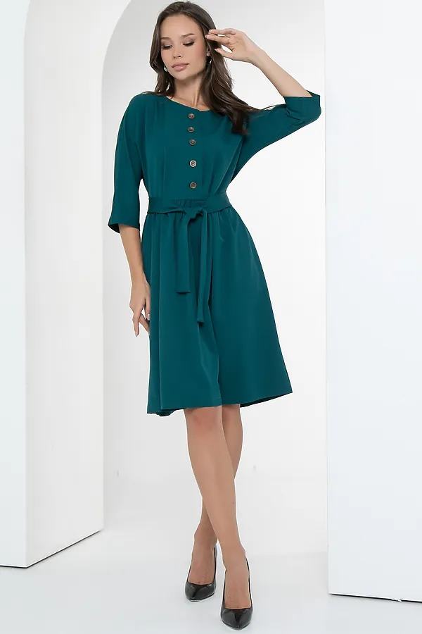 Платье DIOLCHE, изумруд - фото 2