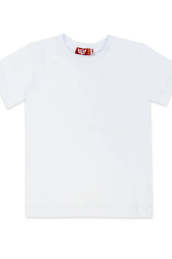 Футболка LET'S GO, белый - фото 2