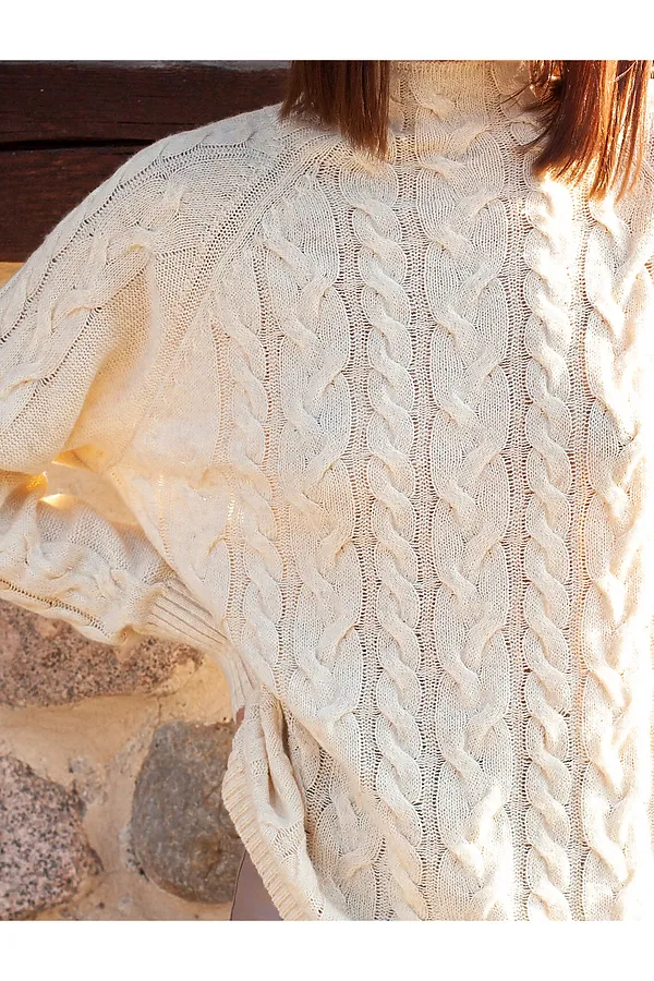 Джемпер  VILATTE, молочно-бежевый - фото 2