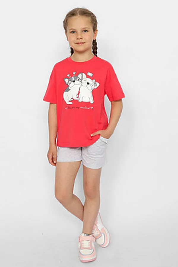 Шорты CRB, св.серый меланж - фото 2